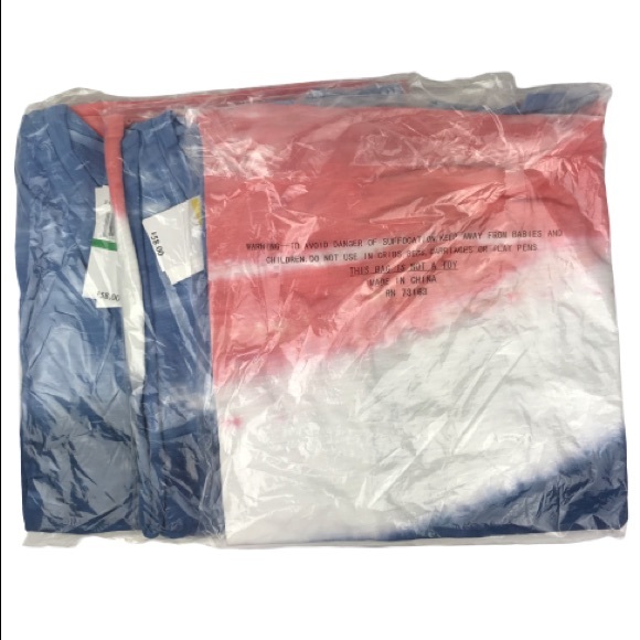 CG SPORT Tie Dye Tee Boxy Short Sleeve Rolled Cuff T-Shirt NWT - Picture 4 of 7